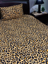 Single bedsheet leopard