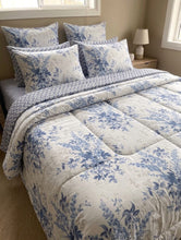 Comforter Set 8 piece soft blue