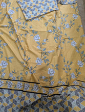 Bedsheet 5 piece mustard yellow