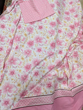 Bedsheet 5 pieces pink flowers
