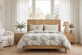 Bedsheet 5 pieces jasmine spray