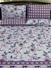 Bedsheet 5 pieces purple