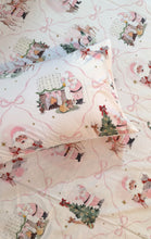 Single bedsheet pink castle