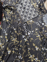 Comforter set 6 pieces Black gold