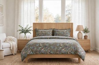 Bedsheet 5 piece olive green