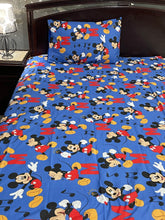 Single bedsheet mini mickey mouse