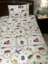 Single bedsheet road map