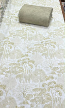 Comforter set 6 piece beige brown