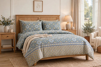 Bedsheet 5 piece mint green