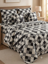 Comforter set 6 piece geometrical