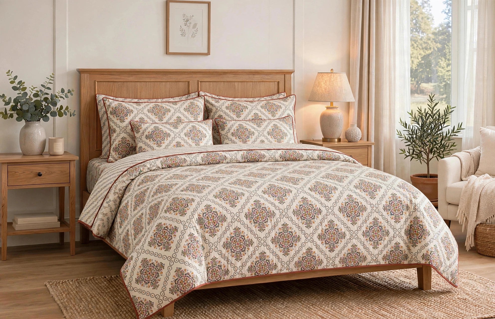 Comforter set 6 piece badge